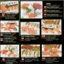 Menu New kyoto - Les menus sushis makis, sashimis raviolis