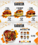 Menu O'Barbeuk - Les burgers et menus