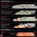 Menu Sushi Love - Plateaux