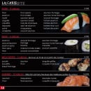Menu Sushi Love - Sushi, maki, brochettes et sashimi