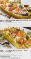 Menu Maruyama Kyoto - Les menus tokyo royal 