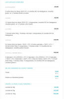 Carte et menu de Sea Bar à Montrouge — Les plateaux composés, caviar, ...