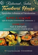 Carte et menu Tandoori House Montrouge