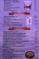 Menu Al Duomo - Cocktails et hors d’œuvres