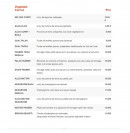 Menu Restaurant Manaslu - Vegetable Curries