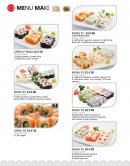 Menu Shoka - Menu maki