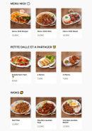 Menu Street Bangkok - Les menus midi, à partager et woks,...