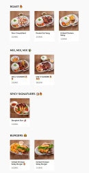 Menu Street Bangkok - Roast, spicy signatures et burgers,...