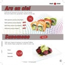 Menu Urban Sushi - Les Arc en Ciel