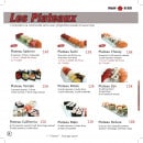 Menu Urban Sushi - Les Plateaux