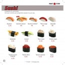 Menu Urban Sushi - Les Sushis