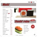 Menu Urban Sushi - Les Makis