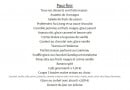 Carte et menu de Au living room à Clamart — Les desserts