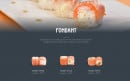 Menu Coté sushi - Fondant