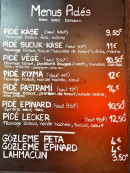 Menu Lecker - Les menus pidés
