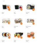 Menu Okado - Les makis