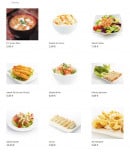 Menu Okado - Les entrées