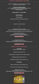 Menu Diana Traiteur - Formules buffets  n°2