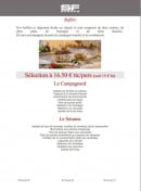 Menu SF Events - Les buffets à 16.50 €: le campagnard,...(entreprise)