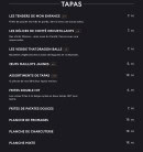 Menu Unity - Les tapas