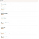 Menu Caverne A Pizza - Les paninis