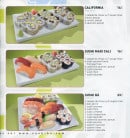 Menu Sushi Bâ - Menus California, sushi Maki Cali