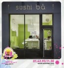 Menu Sushi Bâ - Carte de sushi ba