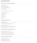 Carte et menu de Bar de la mer à Neuilly sur Seine — Les huîtres, les fruits de mer,....