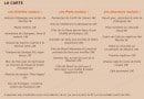 Menu Mangaréva - Les entrées, les plats ...