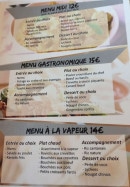 Menu Little Long House - Menus