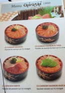 Menu Little Long House - Chirashi