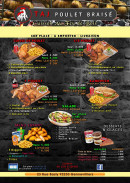 Carte et menu de Taj poulet braise à Gennevilliers — La carte