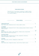 Carte et menu de Bollicine à La Garenne Colombes — Menu pizza