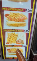 Menu Cappadoce - Les sandwichs