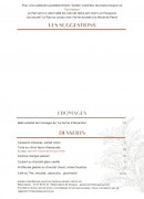 Carte et menu de Garden Colombes à La Garenne Colombes — Les fromages et desserts