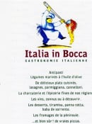 Carte et menu Italia in bocca La Garenne Colombes