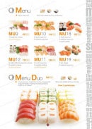 Menu S comme Sushi - Les menus(suite)