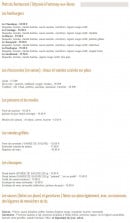 Carte et menu de L'Odyssée à Fontenay Aux Roses — Les hamburgers, les choucroutes,.....