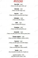 Carte et menu de Pizzeria Monte Cassino à Fontenay Aux Roses — Les pizzas: new york, orientale, saumon ...
