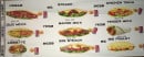 Menu Doner King - Sandwiches