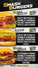 Menu Goku Burger - Les burgers