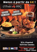 Menu O’ Poulet Bbq - Carte te menu O’ Poulet Bbq Bois Colombes