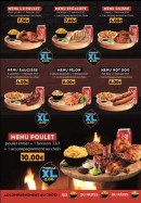 Menu O’ Poulet Bbq - Les menus