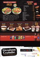 Menu O’ Poulet Bbq - Les salades, desserts et boissons