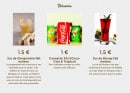 Menu O'tieb - Boissons