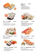 Menu Ta Sushi - Les menus 14 à 20