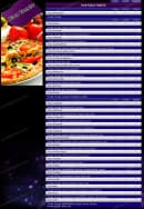 Menu Venezia Pizza - Les Pizzas Tomate