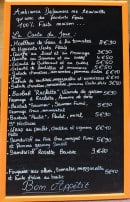 Menu Ambiance Déjeuners - Un extrait de menu