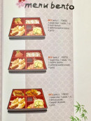 Carte et menu de Restaurant Japonais Deyou à Levallois Perret — Les menus bentos