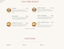 Carte et menu de Lunicco à Villeneuve la Garenne — Les originales et pains